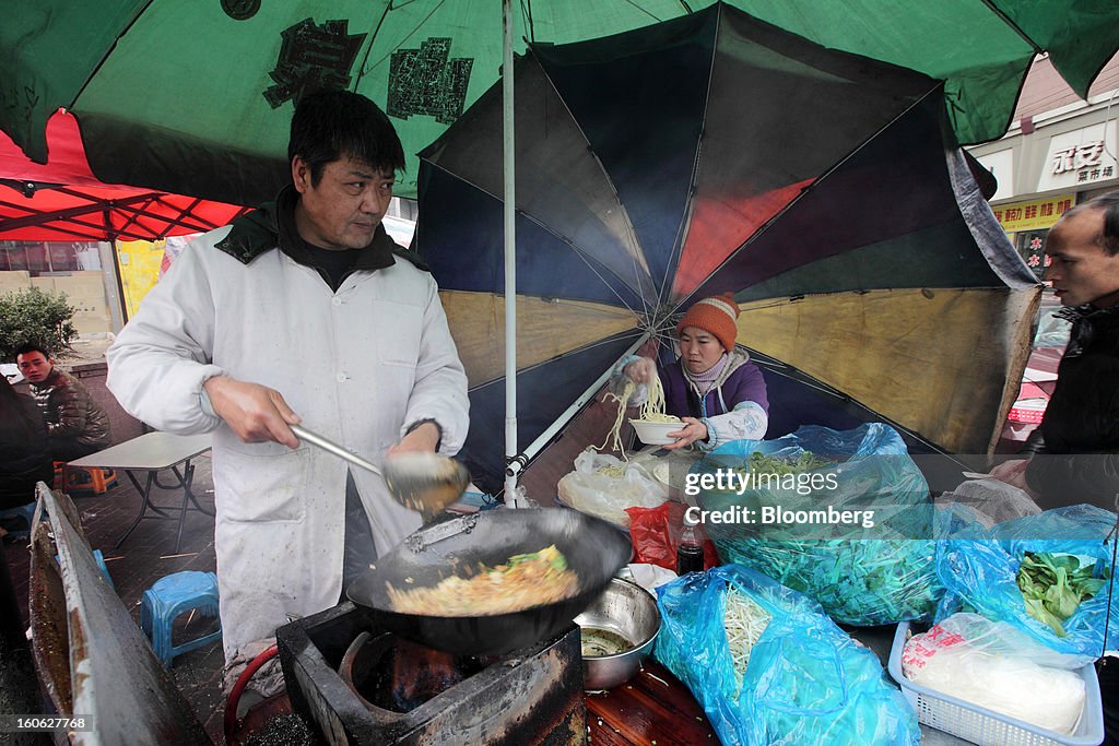 Shoppers And Retail Images Ahead Of New Year Holiday