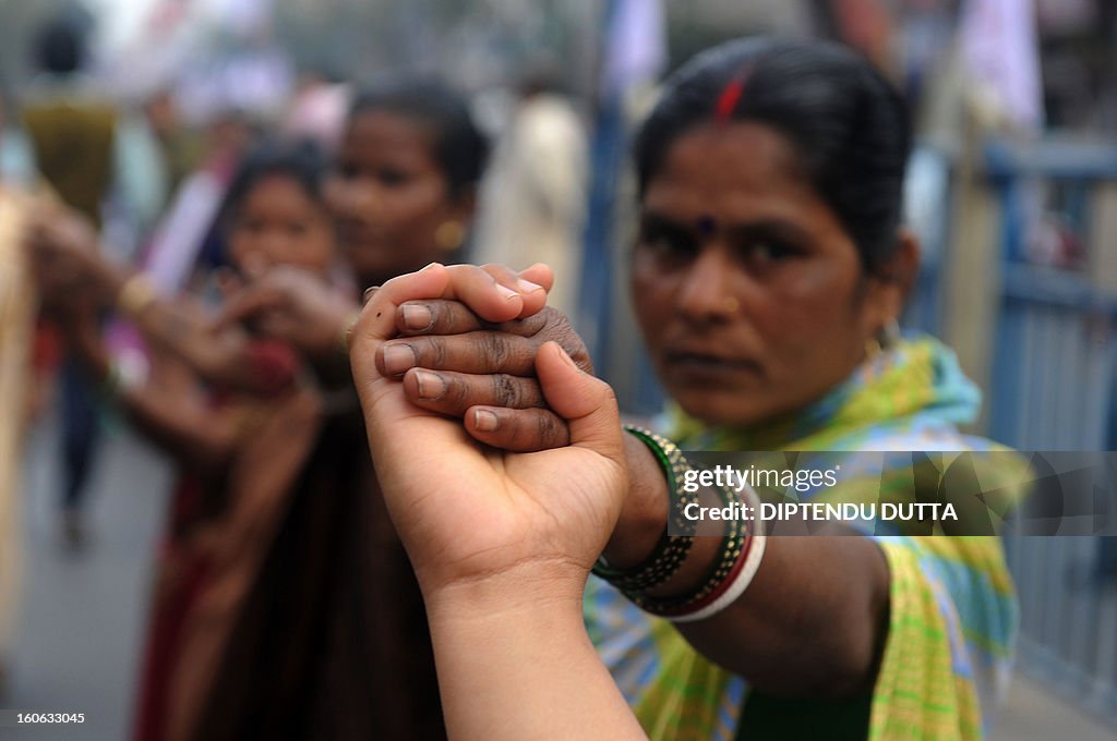 INDIA-POLITICS-PROTEST