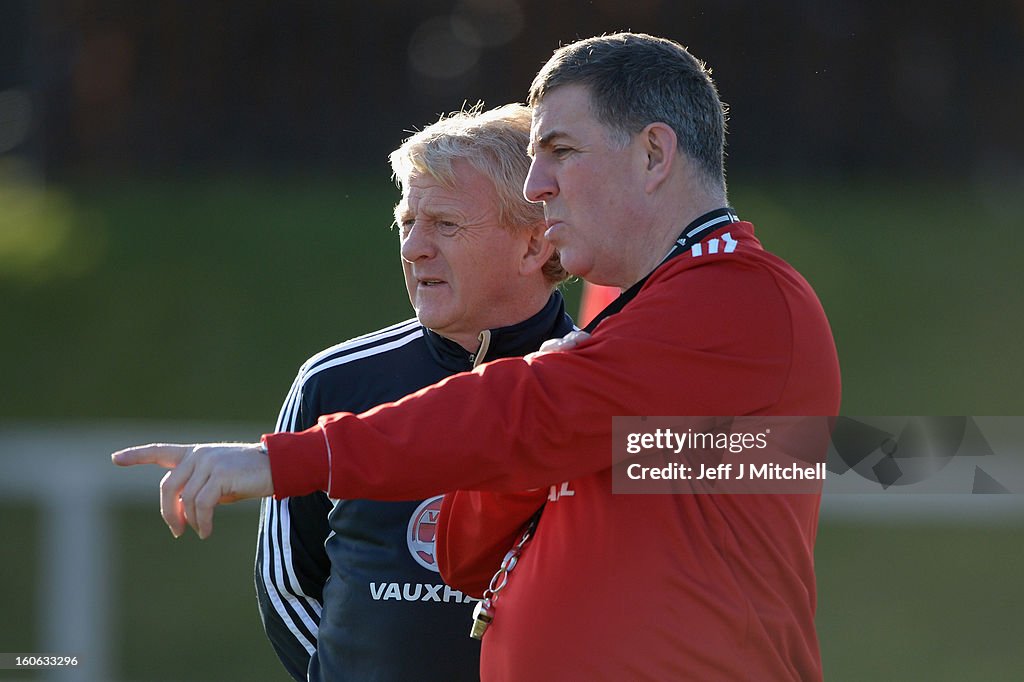 Scotland Training Session