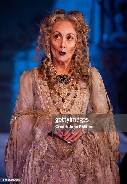 Paula Wilcox as Miss Havisham attends a photocall for 'Great Expectations' at Vaudeville Theatre on February 4, 2013 in London, England.