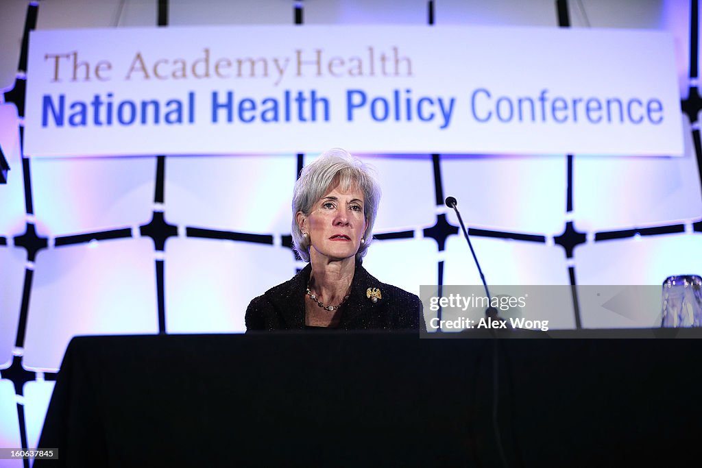 Sebelius Gives Speech On Obama Administration Health Policy Priorities