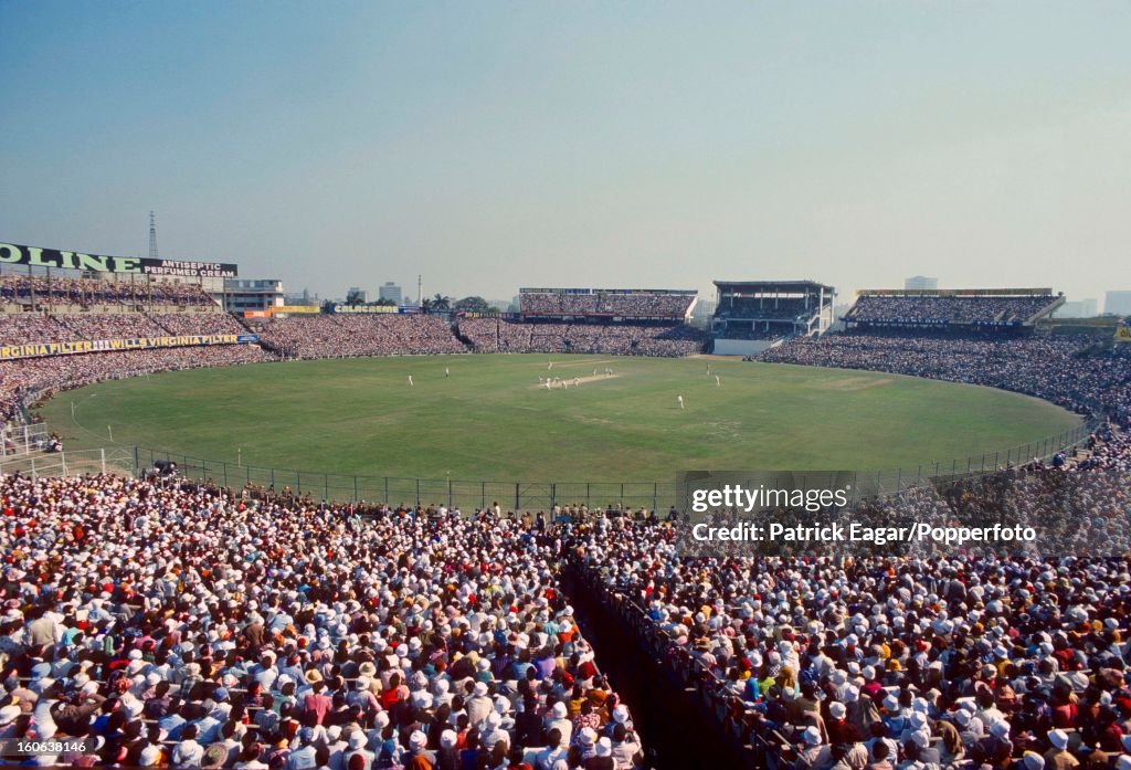 2nd Test India v England Calcutta January 1976-77