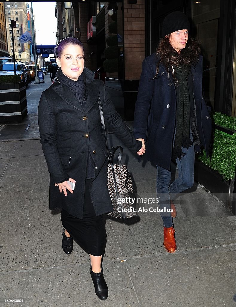 Kelly Osbourne Sighting In New York City - February 4, 2013