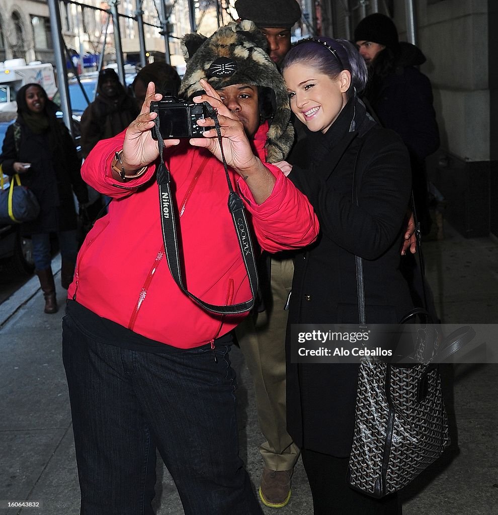 Kelly Osbourne Sighting In New York City - February 4, 2013