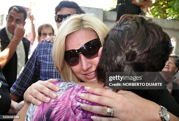 Paraguayan deputy Fabiola Oviedo , daughter of former general and UNACE party presidential candidate Lino Oviedo --who died along with his bodyguard...