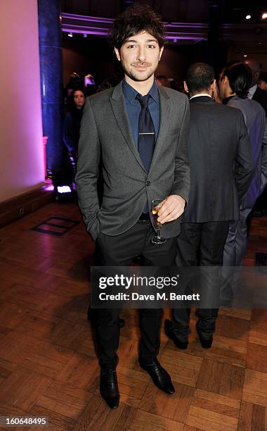 Alex Zane attends the London Evening Standard British Film Awards supported by Moet & Chandon and Chopard at the London Film Museum on February 4,...