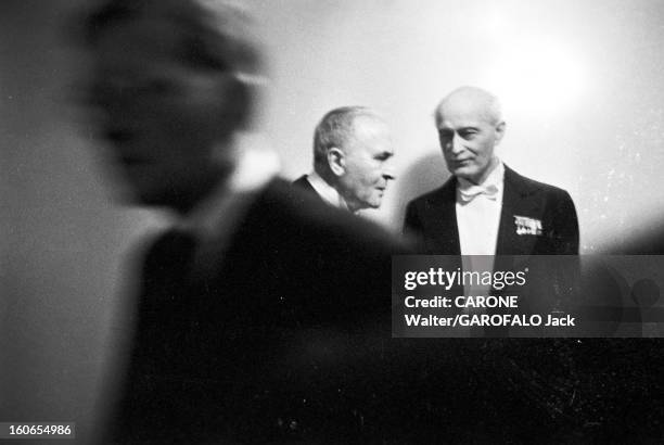 Reopening Of The Vienna Opera. Vienne- 5 novembre 1955- Grand gala pour la réouverture de l'Opéra d'État de Vienne avec l'opéra Fidelio de Beethoven:...