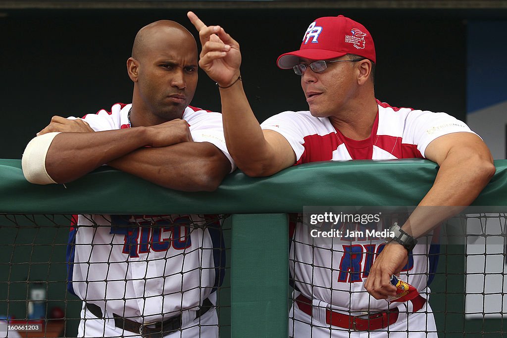 Venezuela v Puerto Rico - Caribbean Series 2013