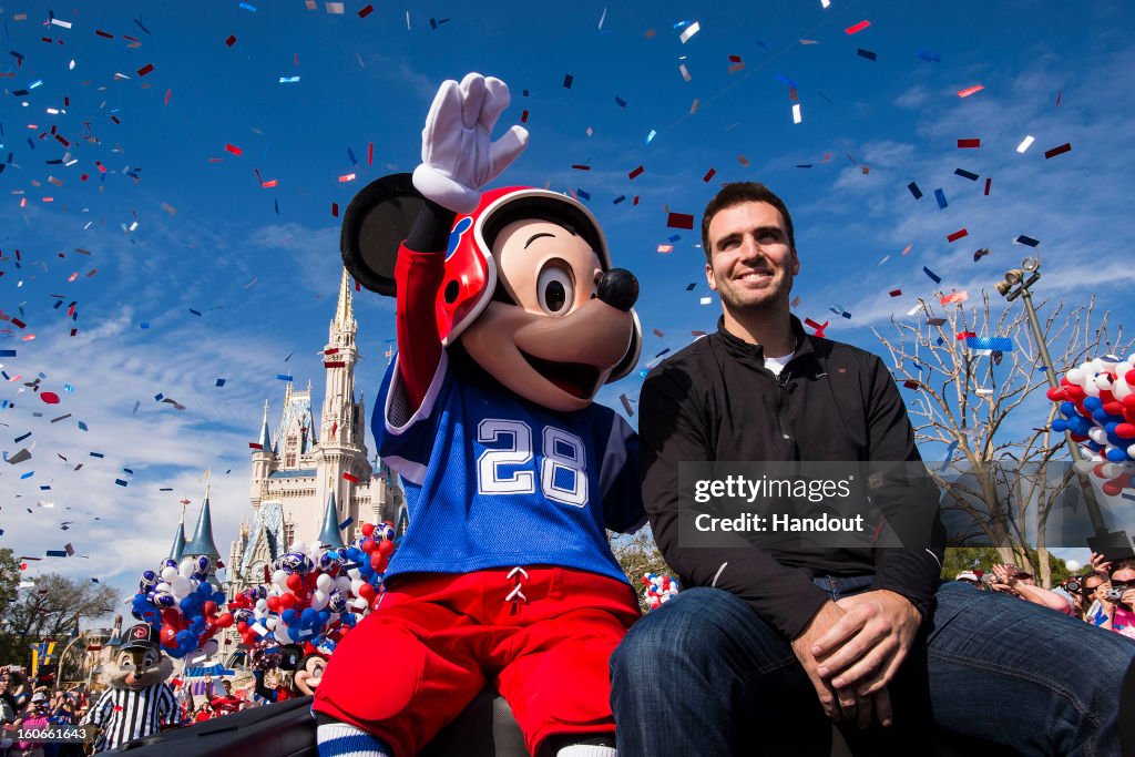 Joe Flacco Goes To Disney World Following Super Bowl XLVII Victory