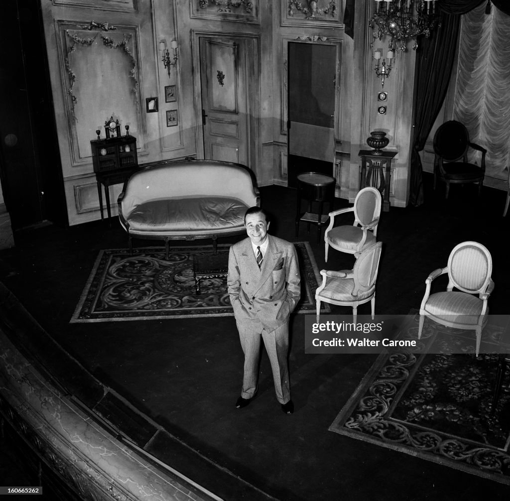 Andre Roushan Rendezvous With Andre Roussin. 8 octobre 1955- Reportage sur l'auteur ...