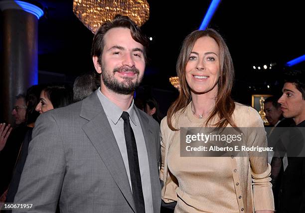 Writer Mark Boal and director Kathryn Bigelow attend the 85th Academy Awards Nominations Luncheon at The Beverly Hilton Hotel on February 4, 2013 in...