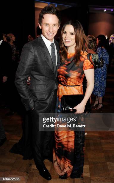 Eddie Redmayne and Hayley Atwell attend the London Evening Standard British Film Awards supported by Moet & Chandon and Chopard at the London Film...