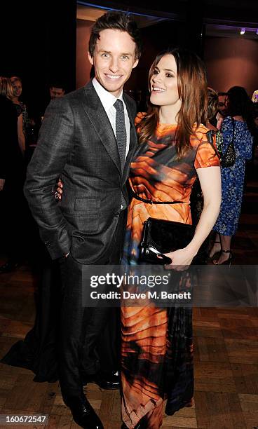 Eddie Redmayne and Hayley Atwell attend the London Evening Standard British Film Awards supported by Moet & Chandon and Chopard at the London Film...