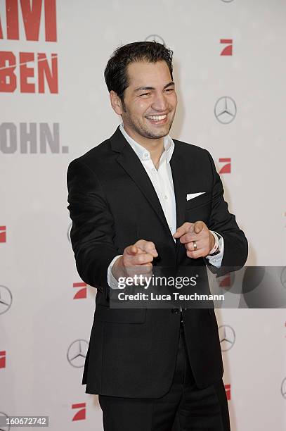 Buelent Sharif attends the premiere of 'Die Hard - Ein Guter Tag Zum Sterben' at Sony Center on February 4, 2013 in Berlin, Germany.