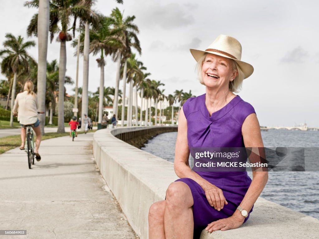 West Palm Beach , Sunday, February 5, 2012: meeting with Mimi ALFORD