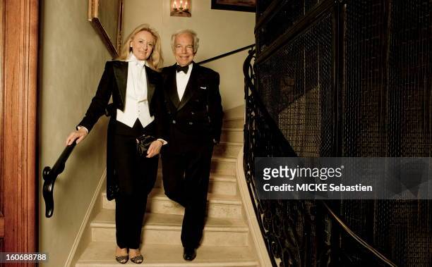 Paris - France - April 14, 2010 --- The fashion designer Ralph Lauren in Paris for the opening of its largest store in Europe, in a mansion on...