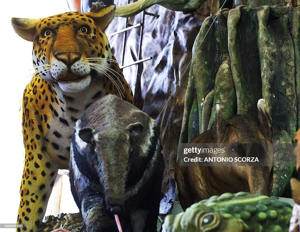 BRAZIL-RIO-CARNIVAL-PREPARATIONS