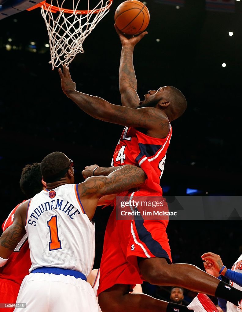 Atlanta Hawks v New York Knicks