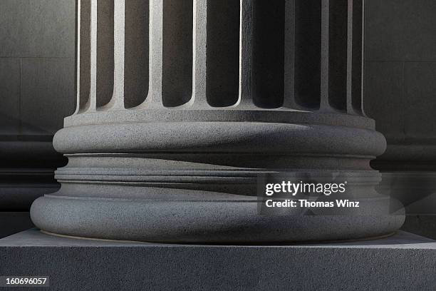 detail of pillar - stable stock pictures, royalty-free photos & images