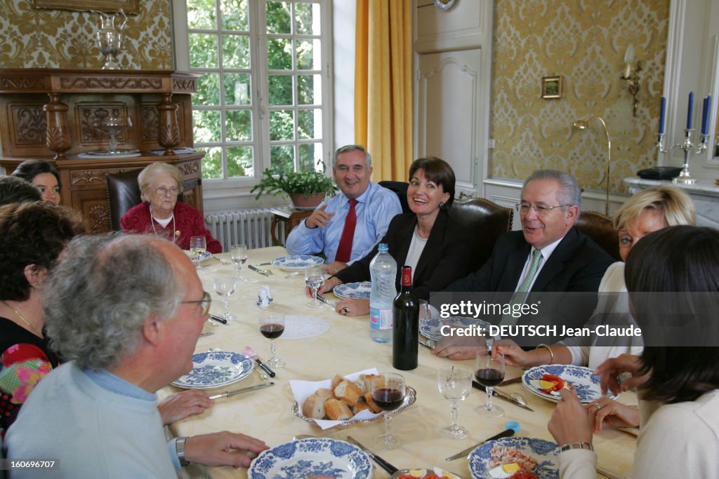 Rendezvous With Jean-pierre Raffarin With Family