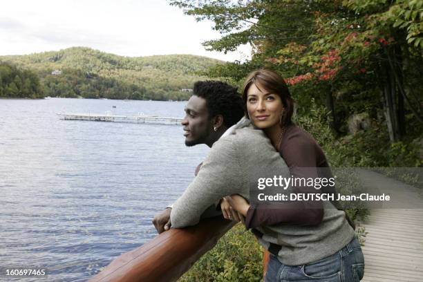 The Wedding Of Corneille In Canada. Mariage de CORNEILLE avec Sofia DE MEDEIROS à l'hôtel Quintessence à MONT-TREMBLANT dans les Laurentides :...