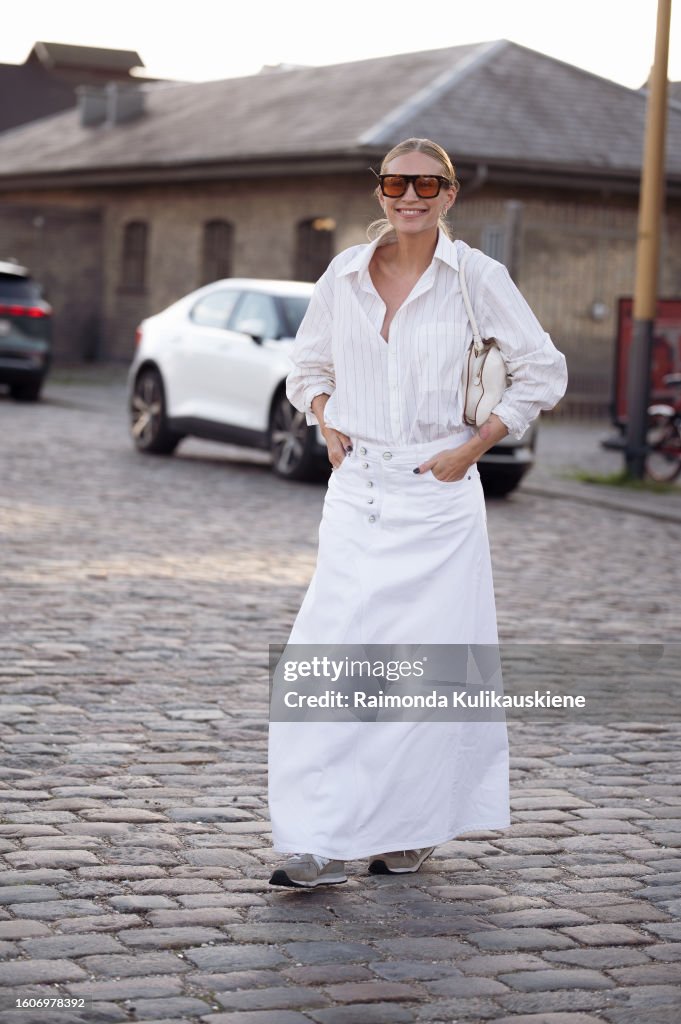 Street Style - Day 4 - Copenhagen Fashion Week Spring/Summer 2024