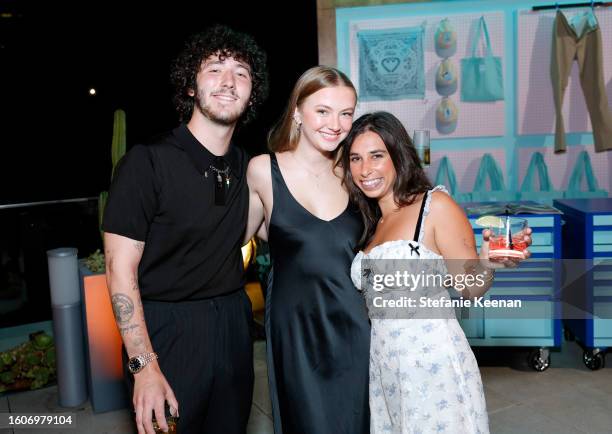 Franklin Jonas, Anna Olson and Brooke Averick attend the Variety Power of Young Hollywood sponsored by Ford at NeueHouse Hollywood on August 10, 2023...