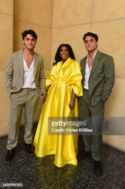 Ethan Dolan, and Grayson Dolan attend the 19th HollyShorts film festival opening night on August 10, 2023 in Hollywood, California.