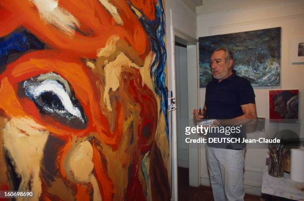Anthony Quinn. Anthony QUINN est devenu aux Etats-Unis un peintre reconnu. Ses toiles valent plusieurs milliers de dollars. A 68 ans, il n'a pas...