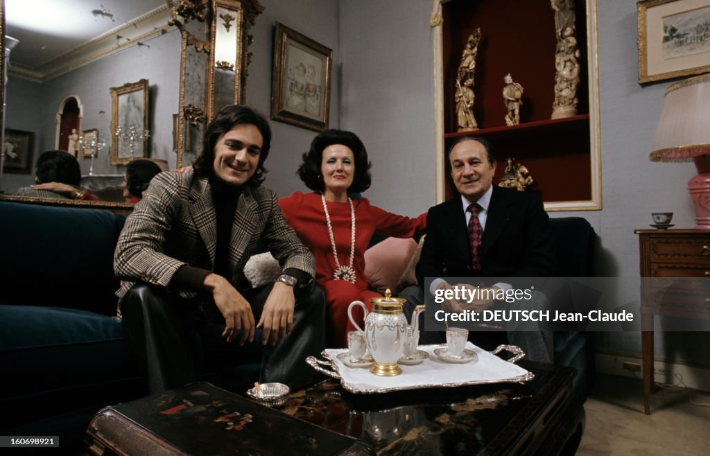Rendezvous With Tino Rossi And His Wife Lilia At Home In Neuilly