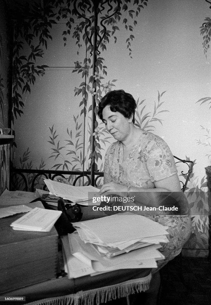 Elgey Rendezvous With Georgette Elgey, Historian. Paris- 26 Décembre 1968 ...
