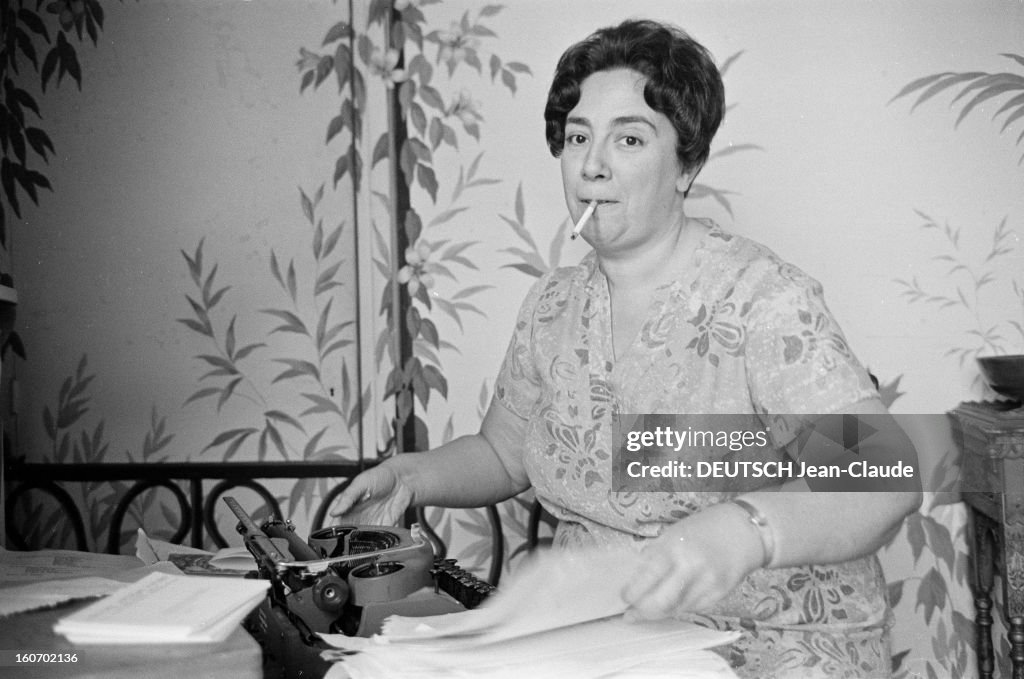 Elgey Rendezvous With Georgette Elgey, Historian. Paris- 26 Décembre 1968 ...