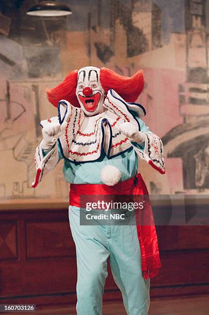 Episode 1011 -- Pictured: Bozo the Clown on October 9, 1998 --