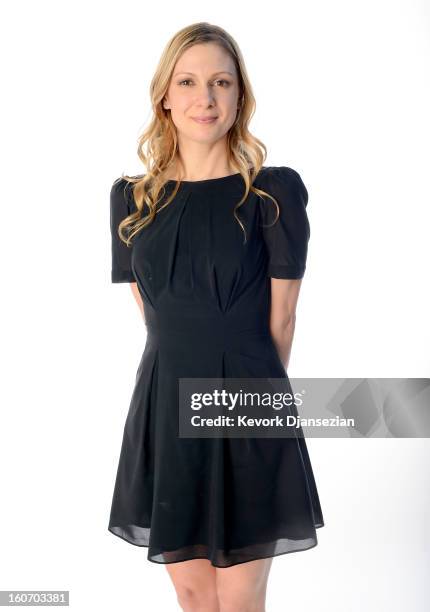 Writer Lucy Alibar poses for a portrait during the 85th Academy Awards Nominations Luncheon at The Beverly Hilton Hotel on February 4, 2013 in...