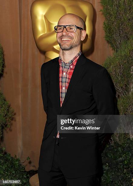 Visual effects supervisor Cedric Nicolas-Troyan attends the 85th Academy Awards Nominations Luncheon at The Beverly Hilton Hotel on February 4, 2013...