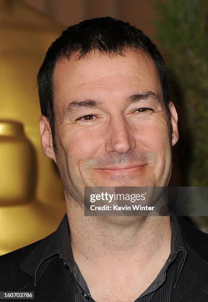 Director Mark Andrews attends the 85th Academy Awards Nominations Luncheon at The Beverly Hilton Hotel on February 4, 2013 in Beverly Hills,...