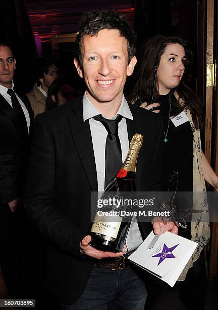 Malcolm Campbell, winner of Best Screenplay, attends the London Evening Standard British Film Awards supported by Moet & Chandon and Chopard at the...