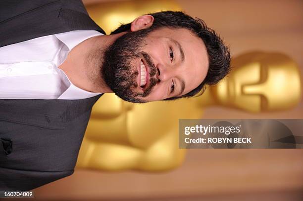 Director Ben Affleck arrives at the 85th Academy Awards Nominees Luncheon at The Beverly Hilton Hotel on February 4, 2013 in Beverly Hills,...