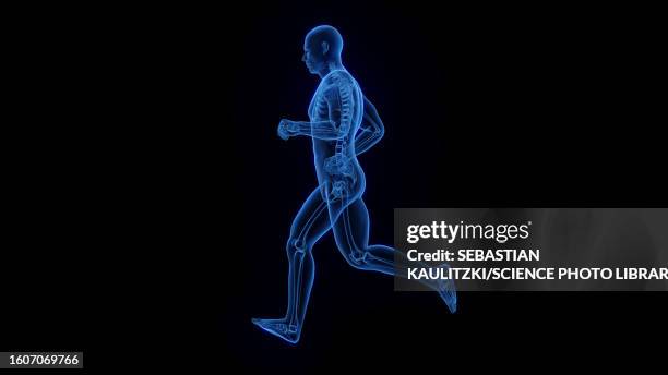 jogging, illustration - running black background stock illustrations