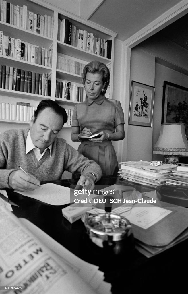 Pellen baan Harnas Rendezvous With Maurice Faure, Mayor Of Cahors. 5 octobre 1971-... News  Photo - Getty Images