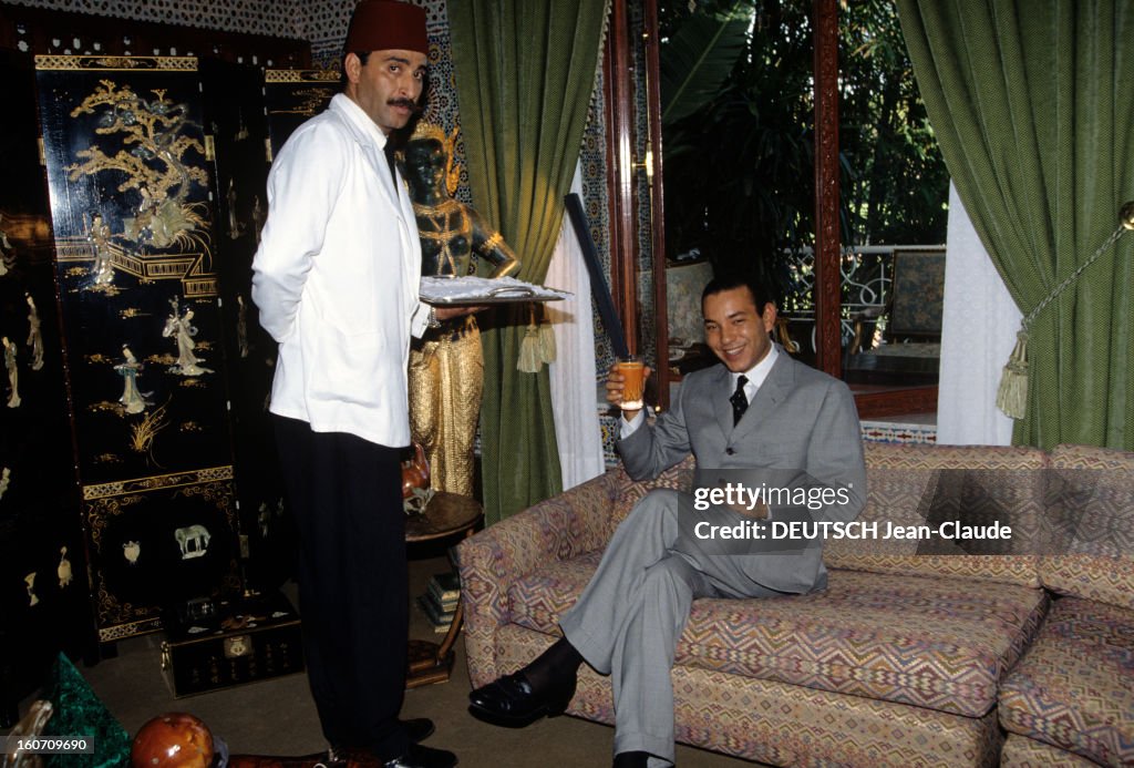 Close-up Of On The Crown Prince Of Morocco Sidi Mohammed