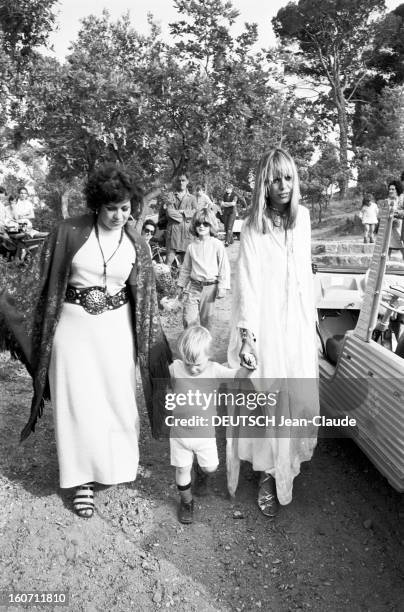 Wedding Of Mick Jagger And Bianca Pérez-Mora Macías In Saint-tropez. A Saint-Tropez, dans un parc, lors du mariage de Mick JAGGER et de Bianca...