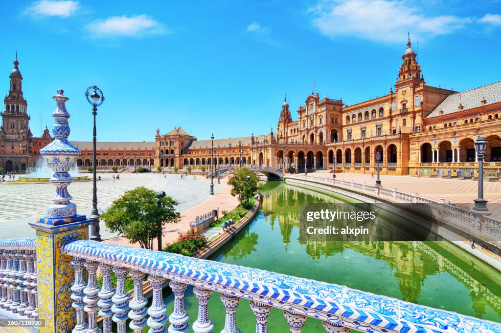 Plaza de Espana in Seville