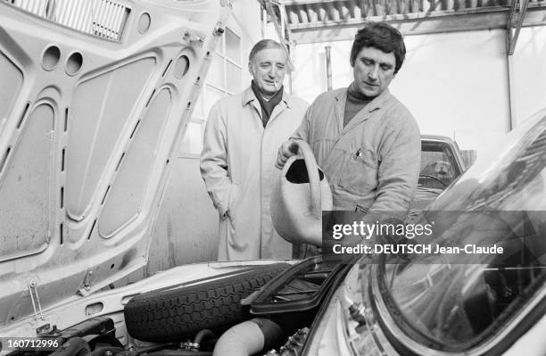 Georges Paul Leroy, Penalty Enforcement Judge. Saint-Maur - 12 février 1974 - Chez un garagiste employant des probationnaires, Georges Paul LEROY,...