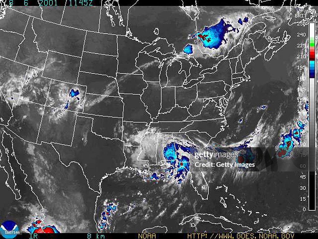 Tropical Storm Barry Hits Gulf Coast