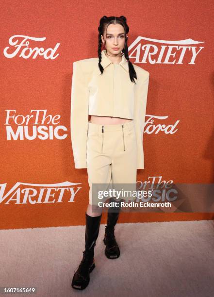 Poppy attends Variety Power of Young Hollywood at NeueHouse Los Angeles on August 10, 2023 in Hollywood, California.