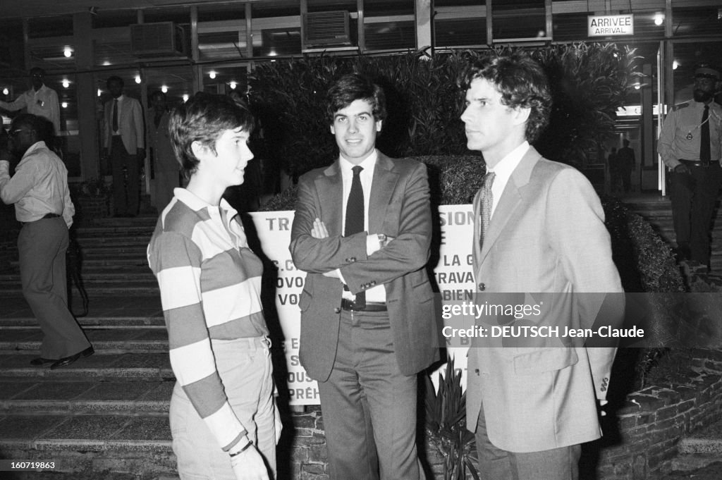 Rendezvous With Valery Giscard D'estaing And His Wife Anne-aymone In French Antiles