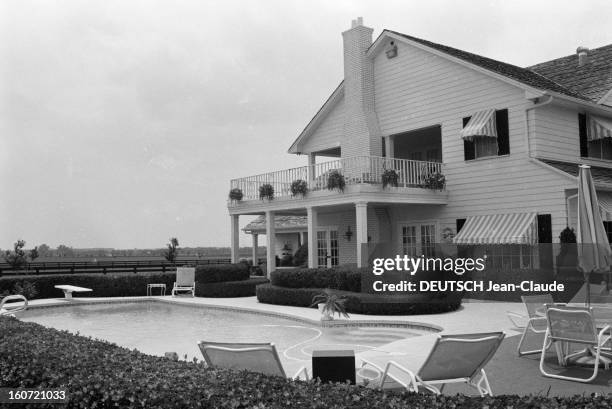 Joe Rand Duncan Real Owner Of Southfork Ranch. Au Texas, en mai 1982 - Le ranch Southfork, près de Dallas que la télévision a attribué à J.R. Erwing...