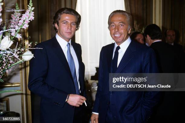 Wedding Of Christina Onassis And Thierry Roussel In Paris. Paris- 17 mars 1984- A l'occasion du mariage de Chistina ONASSIS et Thierry ROUSSEL,...