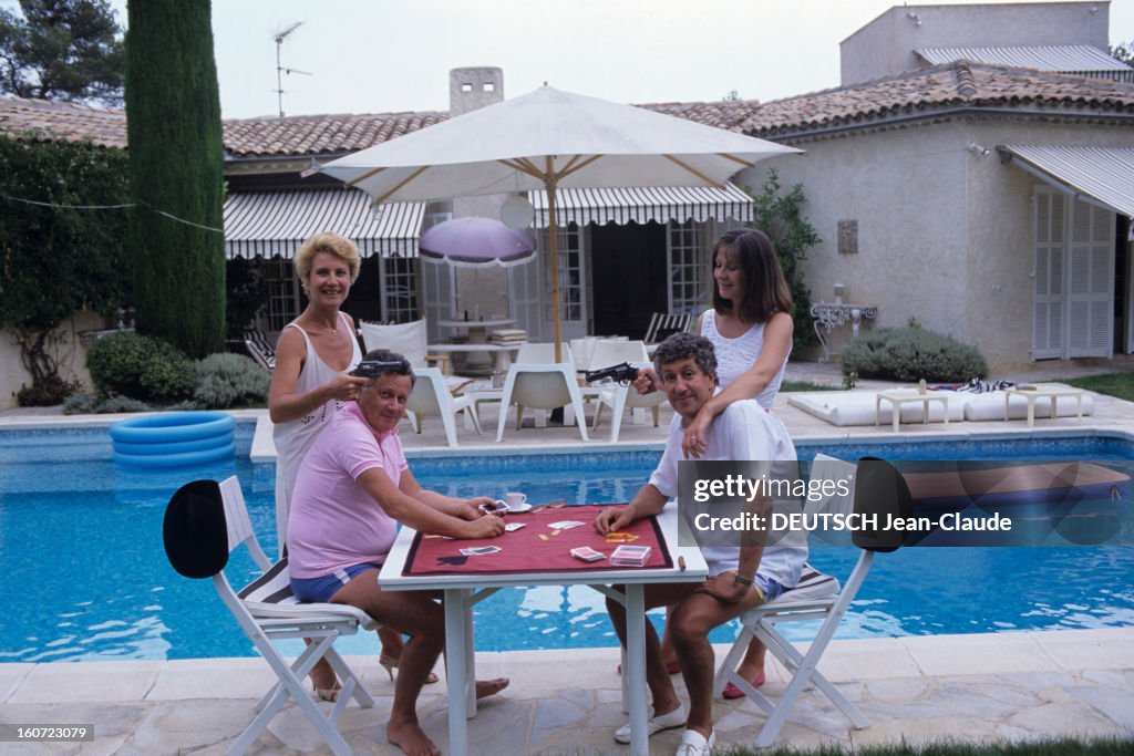 Rendezvous With Philippe Bouvard And His Wife Colette In Their Property In Valbonne